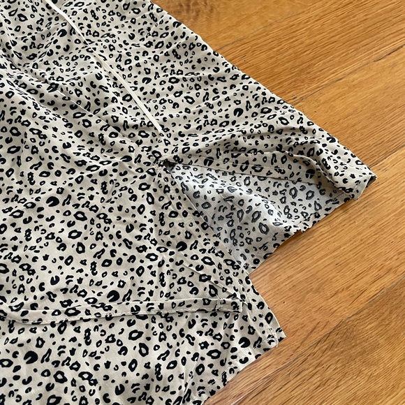 Cheetah Wrap Skirt - Picture 5 of 7
